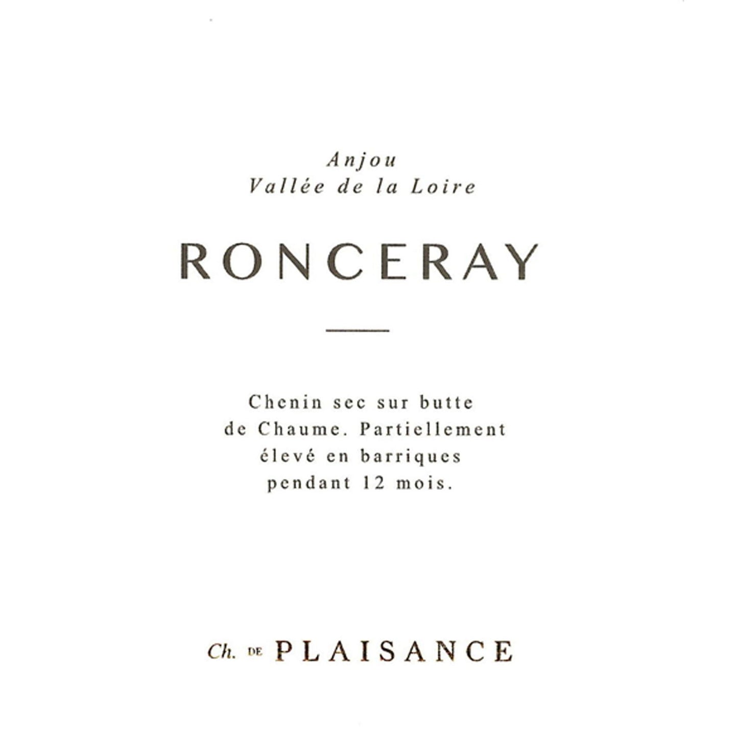 Anjou Blanc Ronceray 2024