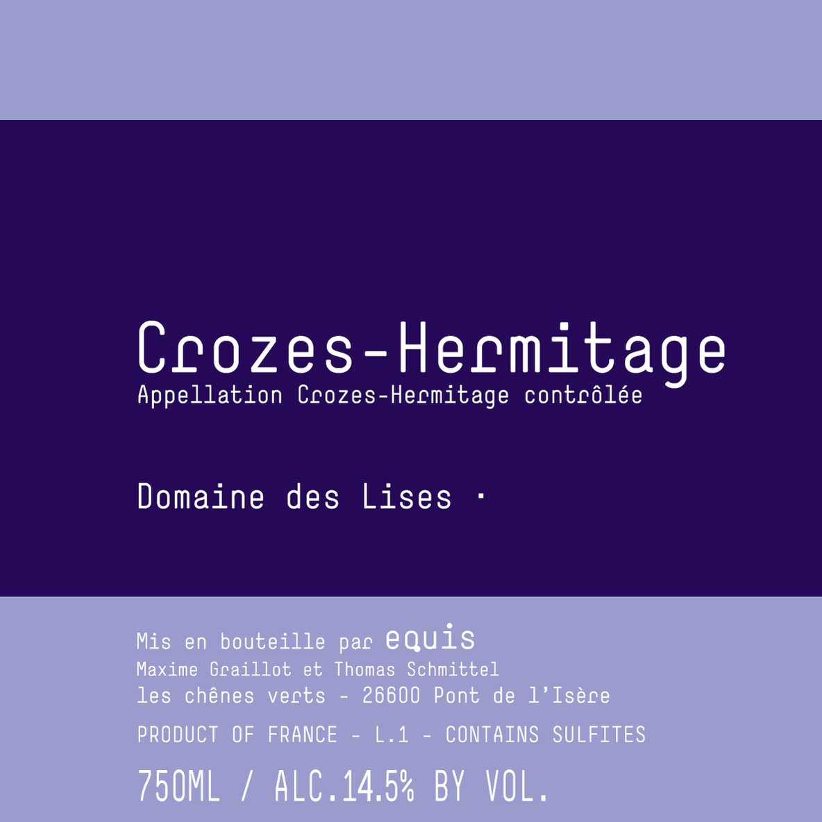 Crozes-Hermitage 2022 Domaine des Lises - M.Graillot