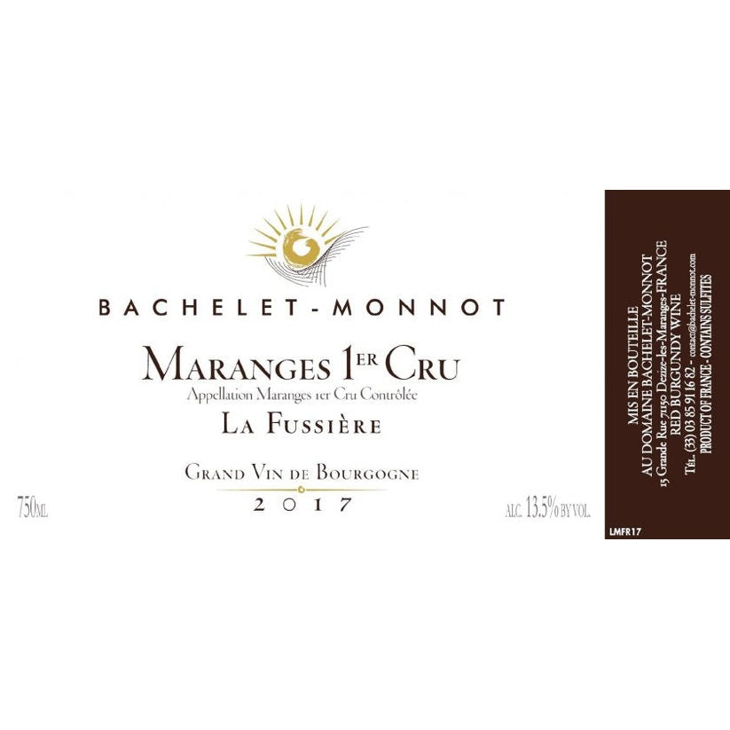 Maranges Rouge 1er Cru La Fussière 2023