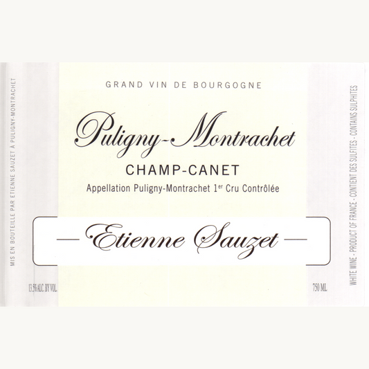 Puligny-Montrachet 1er Cru Champs Canet Etienne Sauzet