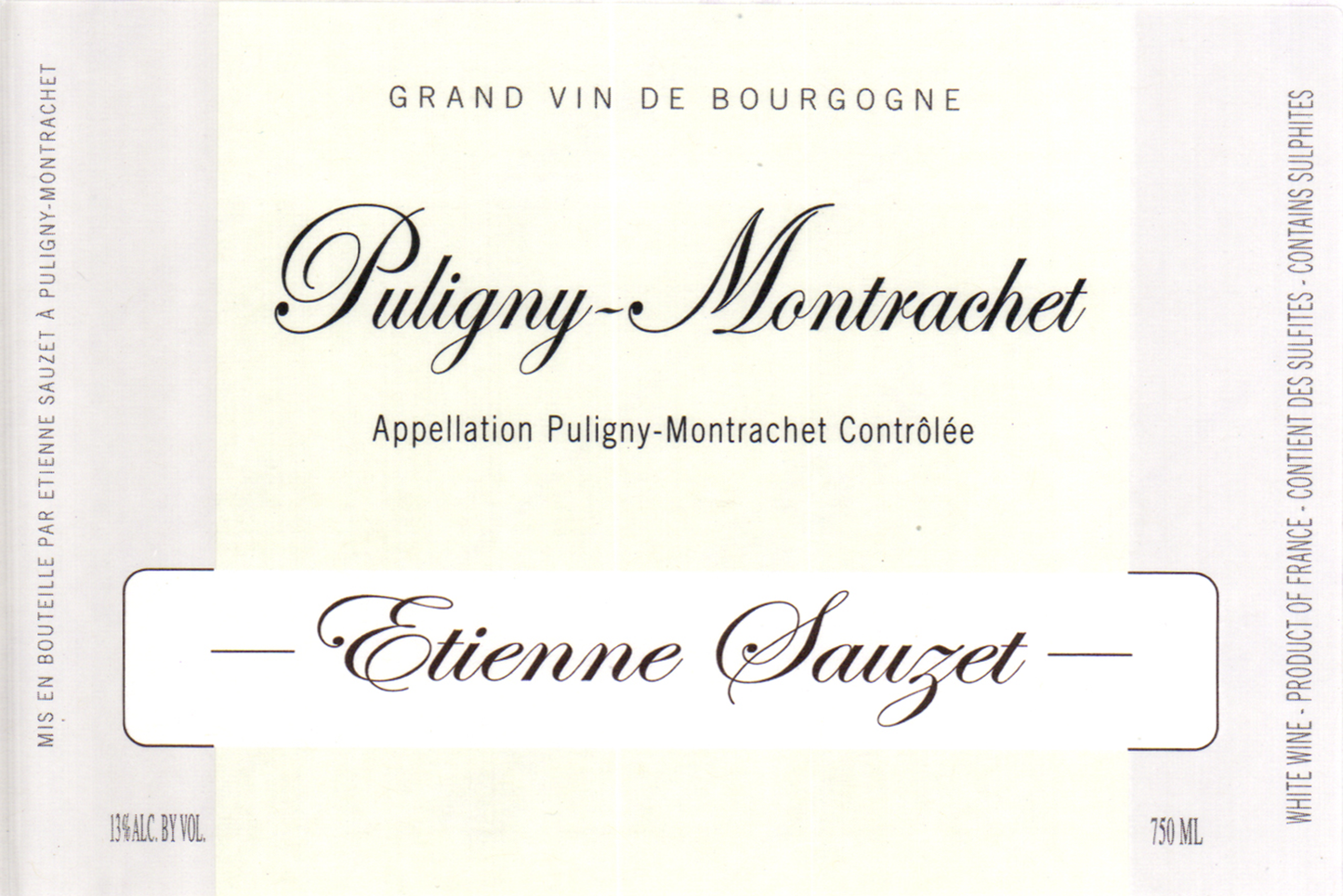 Puligny-Montrachet 2021 Etienne Sauzet
