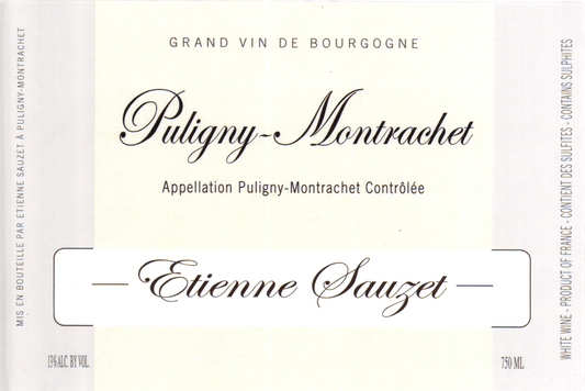 Puligny-Montrachet Etienne Sauzet