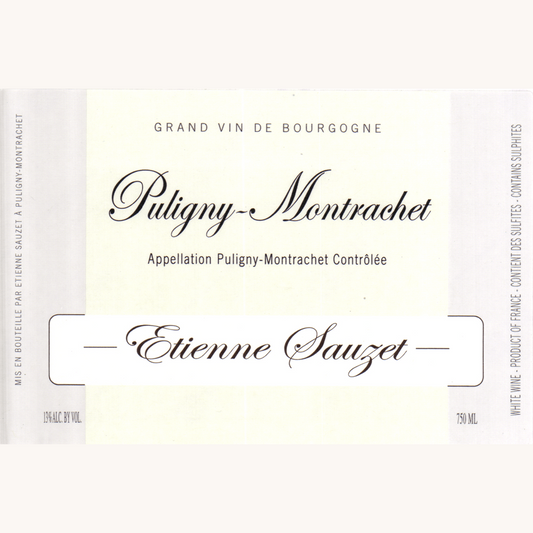 Puligny-Montrachet Etienne Sauzet