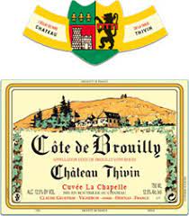 Côte de Brouilly Zaccharie- Magnum 2023 Château Thivin