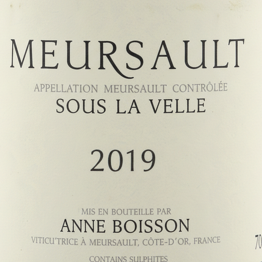 Meursault sous la Velle 2020 Anne Boisson