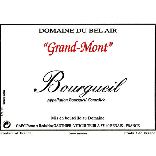 Bourgueil Grands Monts 2021