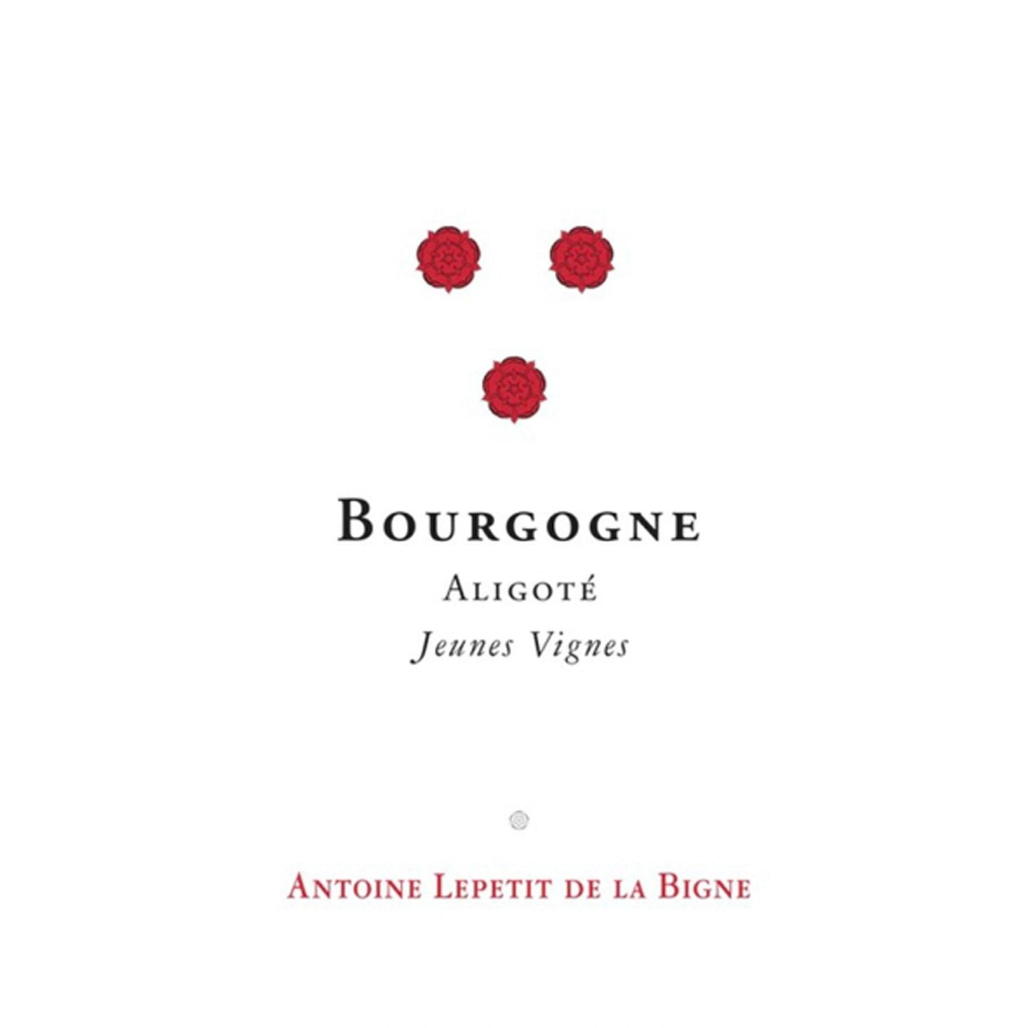 Bourgogne Aligoté Jeunes Vignes 2024 La Pierre Ronde