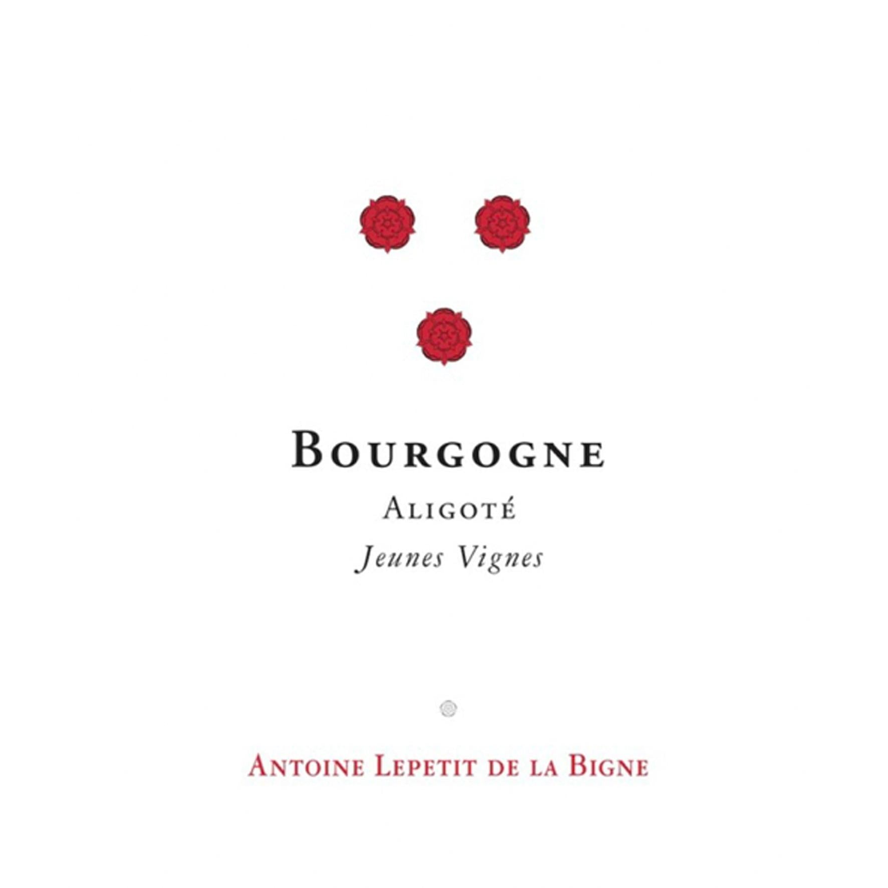 Bourgogne Aligoté Jeunes Vignes 2024 La Pierre Ronde