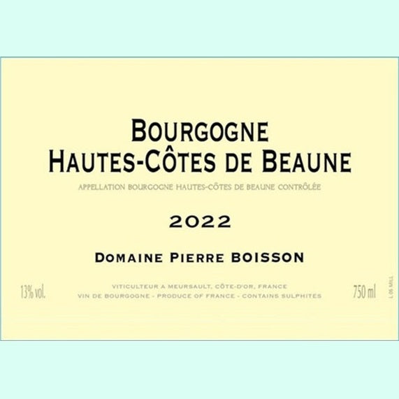 Pierre Boisson Hautes-Côtes de Beaune Rouge 2023
