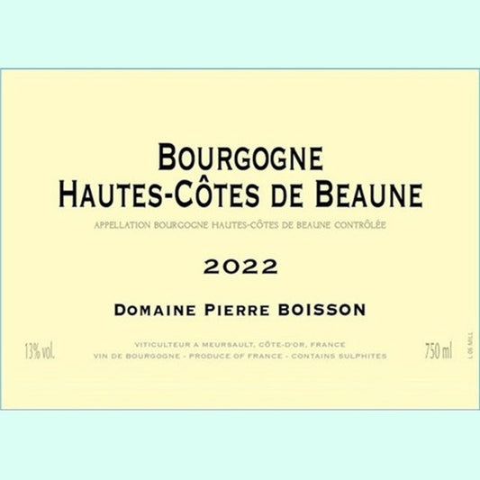 Pierre Boisson Hautes-Côtes de Beaune Rouge 2023