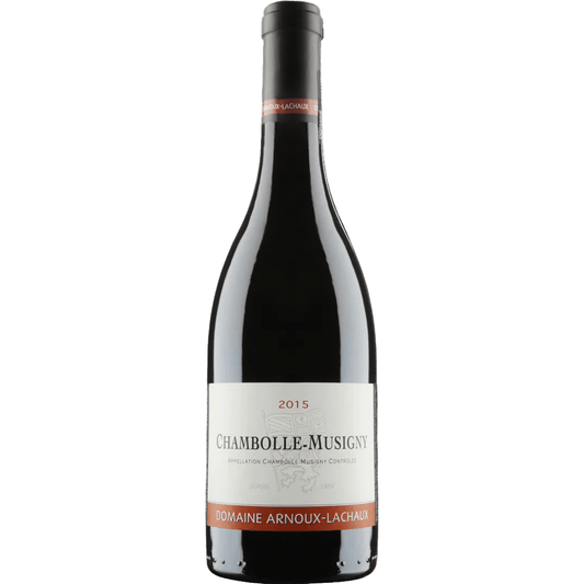Chambolle-Musigny 2016 Pinot Noir by Arnoux-Lachaux in dark glass Burgundy bottle