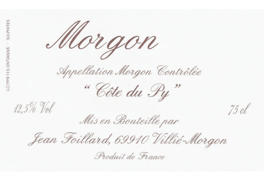 Morgon Côte du Py 2023