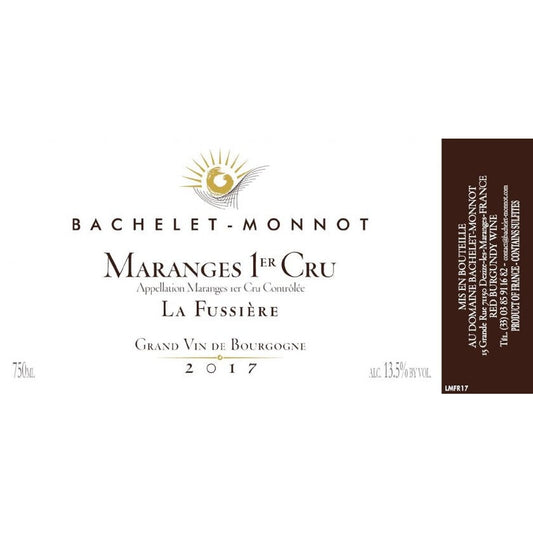 Maranges Rouge 1er Cru La Fussière 2022