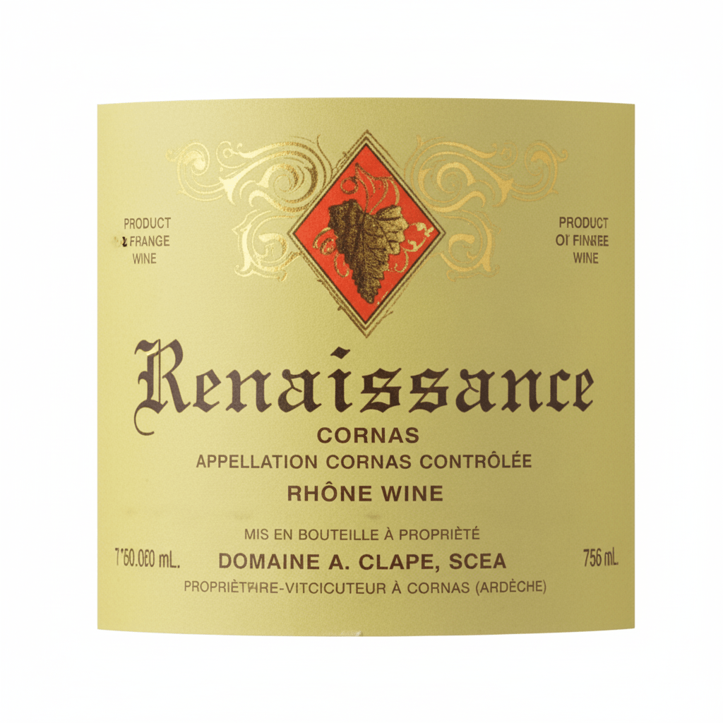 Cornas Renaissance 2023 Auguste Clape